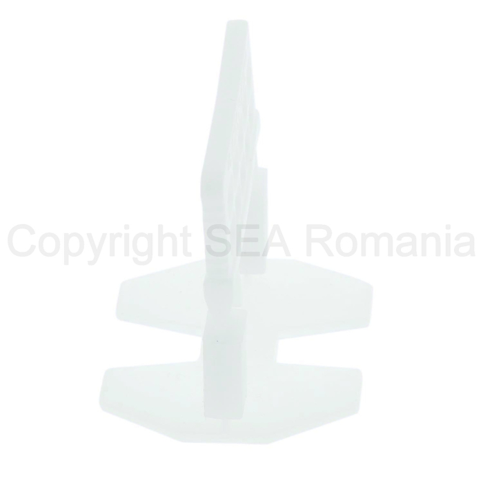 Distantier plastic CLIPS pentru gresie 1,0 mm - 100 buc/Punga Plastic [2]