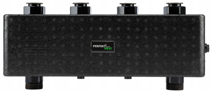 DISTRIBUITOR GRUPURI DE POMPARE CU BUTELIE DE EGALIZARE INCORPORATA DN25 IZOLAT 2 CIRCUITE [2]