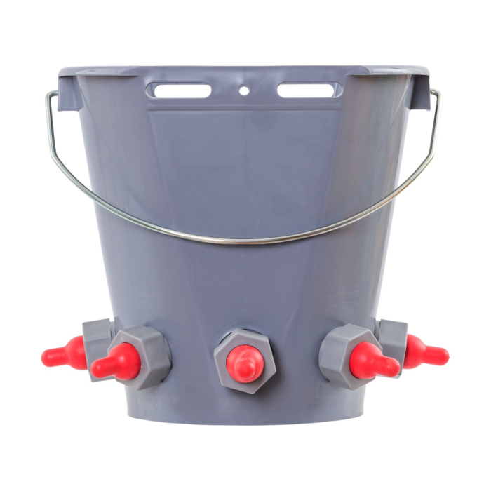 Găleată de alăptare pentru miei și iezi. 5 tetine, 8 litri [3]