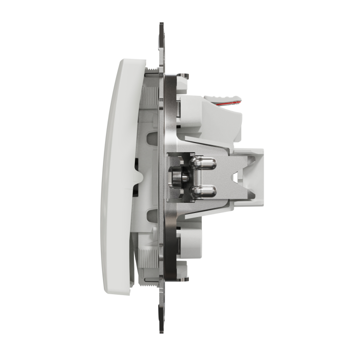 Intrerupator dublu 10AX, alb Sedna Design [2]