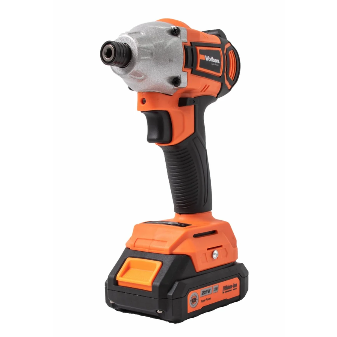 Masina de insurubat cu impact cu acumulator Wolfson - 21V-2.0Ah, 2 acumulatori, Hex 1/4 [3]