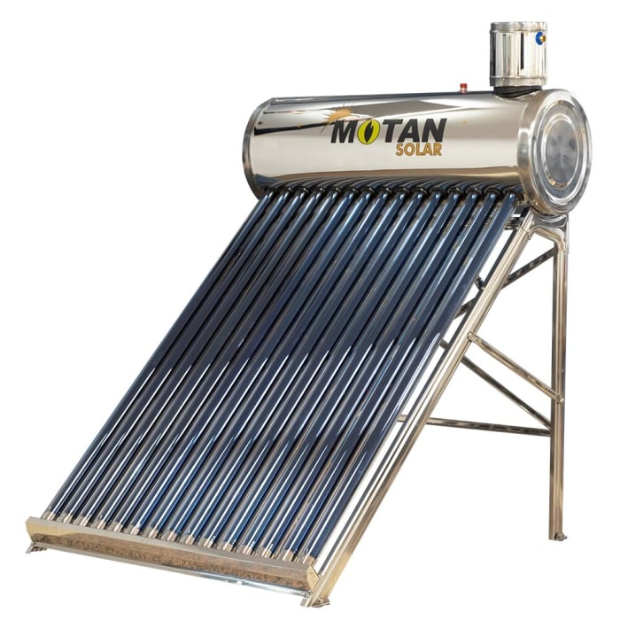 Pachet solar nepresurizat inox MOTAN 15 tuburi si boiler 150L [2]