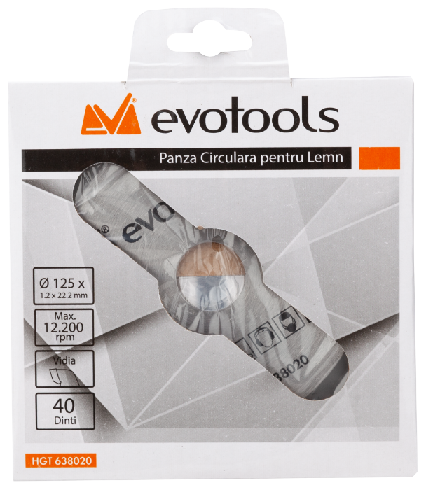 Panza Circulara Vidia Lemn Diamentru 125mm [2]