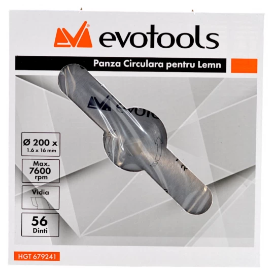 Panza Circulara Vidia Lemn Diamentru 200mm [2]