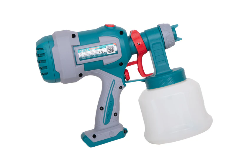 Pistol de vopsit TOTAL 20V Li-Ion, debit maxim 800 ml/min, rezervor 1000 ml(NU INCLUDE ACUMULATOR) [2]