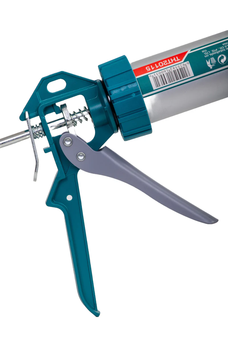 Pistol pentru silicon TOTAL - 15"/380mm cu maner aluminiu [4]