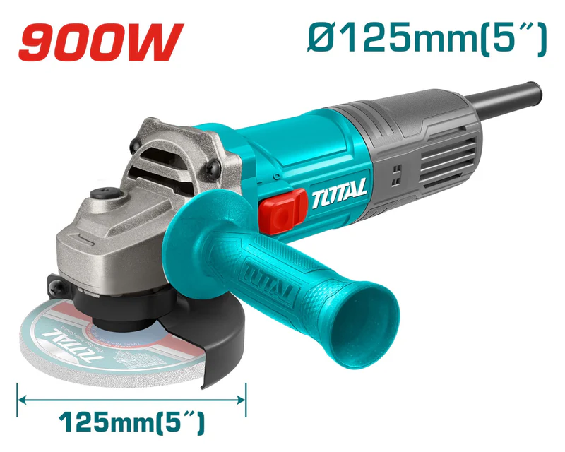 Polizor unghiular Total Industrial 900 W, 125mm - Total [2]