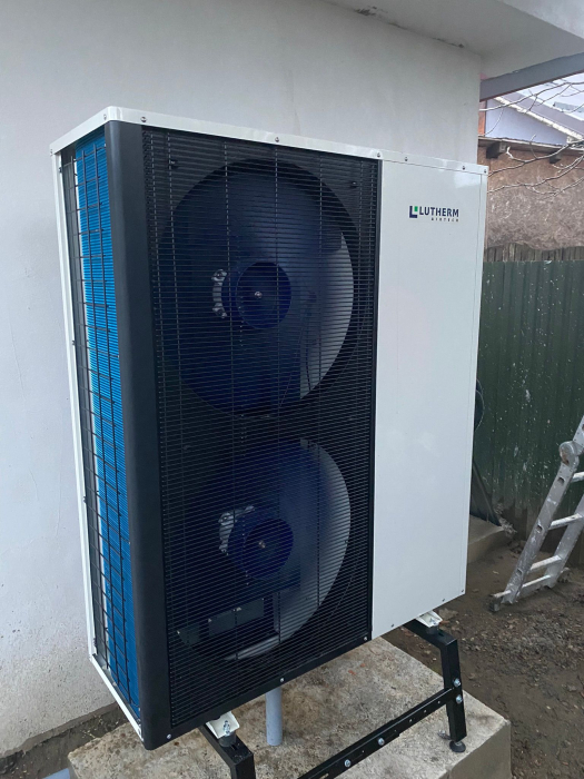 Pompă de căldură Lutherm Airtech, 22kW, 400V, R32 DC Inverter, monobloc, aer-apă [5]