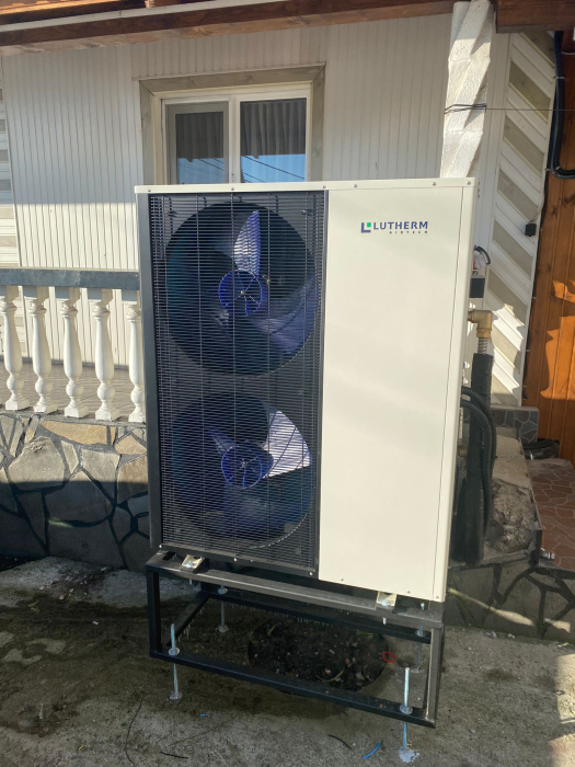 Pompă de căldură Lutherm Airtech, 22kW, 400V, R32 DC Inverter, monobloc, aer-apă [4]