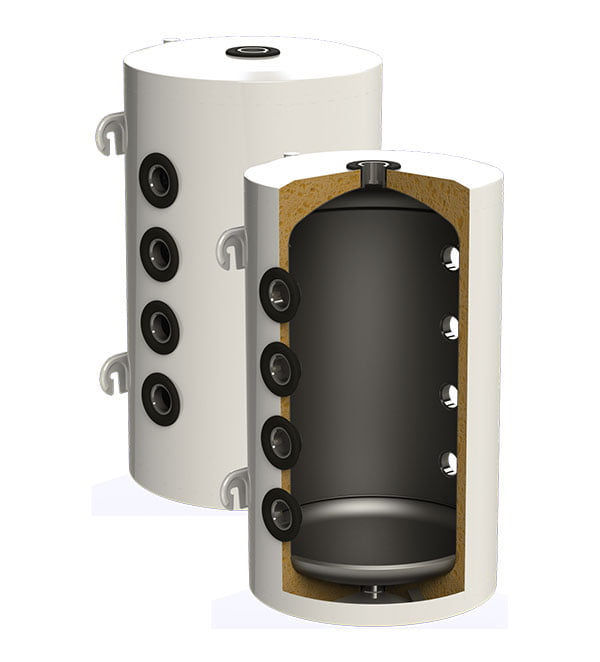 Puffer (rezervor de acumulare) pentru pompă de căldură Sunsystem, PSM 80 [2]