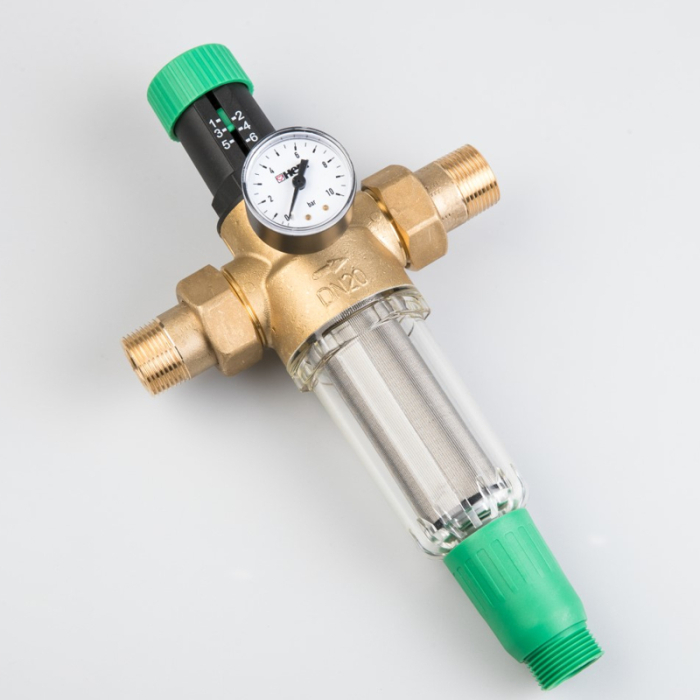 Reductor de presiune cu filtru cu purjare Herz 1 [2]