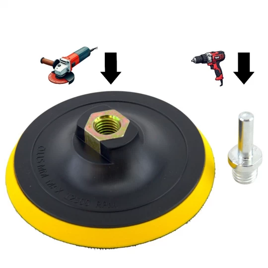 Suport disc abraziv, 150 mm, pentru polizor si bormasina