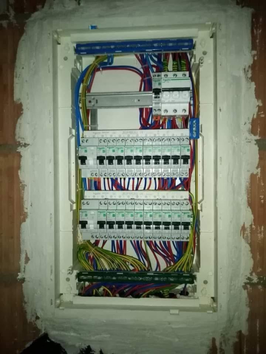 Tablou sigurante incastrat, 24 module , 2x12, Hager, Volta, VU24NE [3]