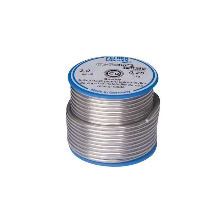 Vase de Expansiune - Aliaj pt Lipire Moale Sn97Cu3 Felder 2mm 250g