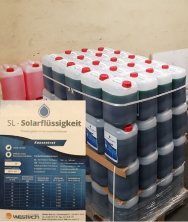 Antigel concentrat solar Westech 20 litri - recomandat pt pompe de caldura Chofu [1]