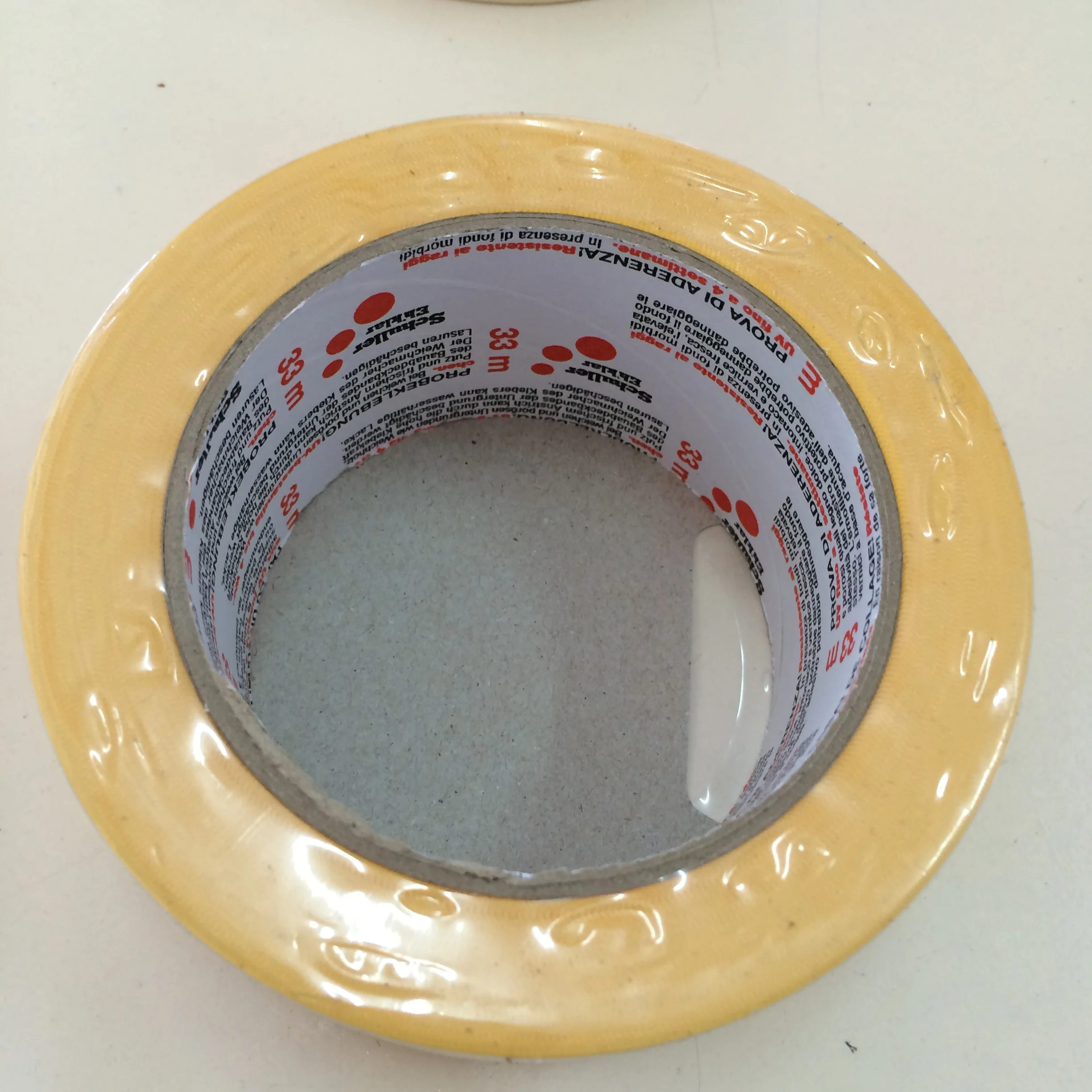 Lacuri si Vopsele - Banda adeziva constructii pvc 50 MM X 33 M