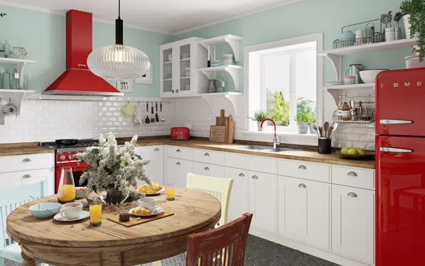 Baterie stativa bucatarie cu pipa flexibila [2]