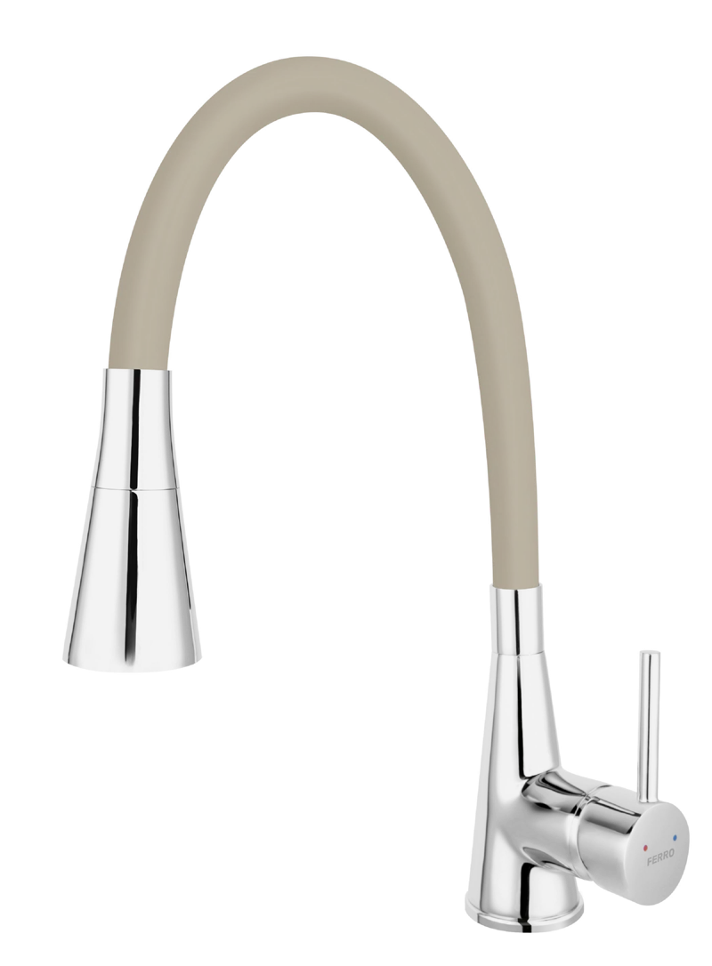 Baterii Bucatarie - Baterie stativă bucătărie cu pipă flexibilă