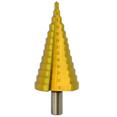 Accesorii Scule Electrice - Burghiu in trepte, diametru 4-32 mm, trepte 15