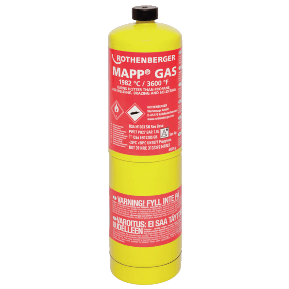 Scule de Mana - BUTELIE GAZ ROTHENBERGER MAPP GAS, FILET US 1'