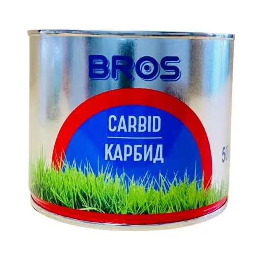 Unelte pt Gradinarit - CARBID impotriva cartitelor BROS, cutie 500 gr