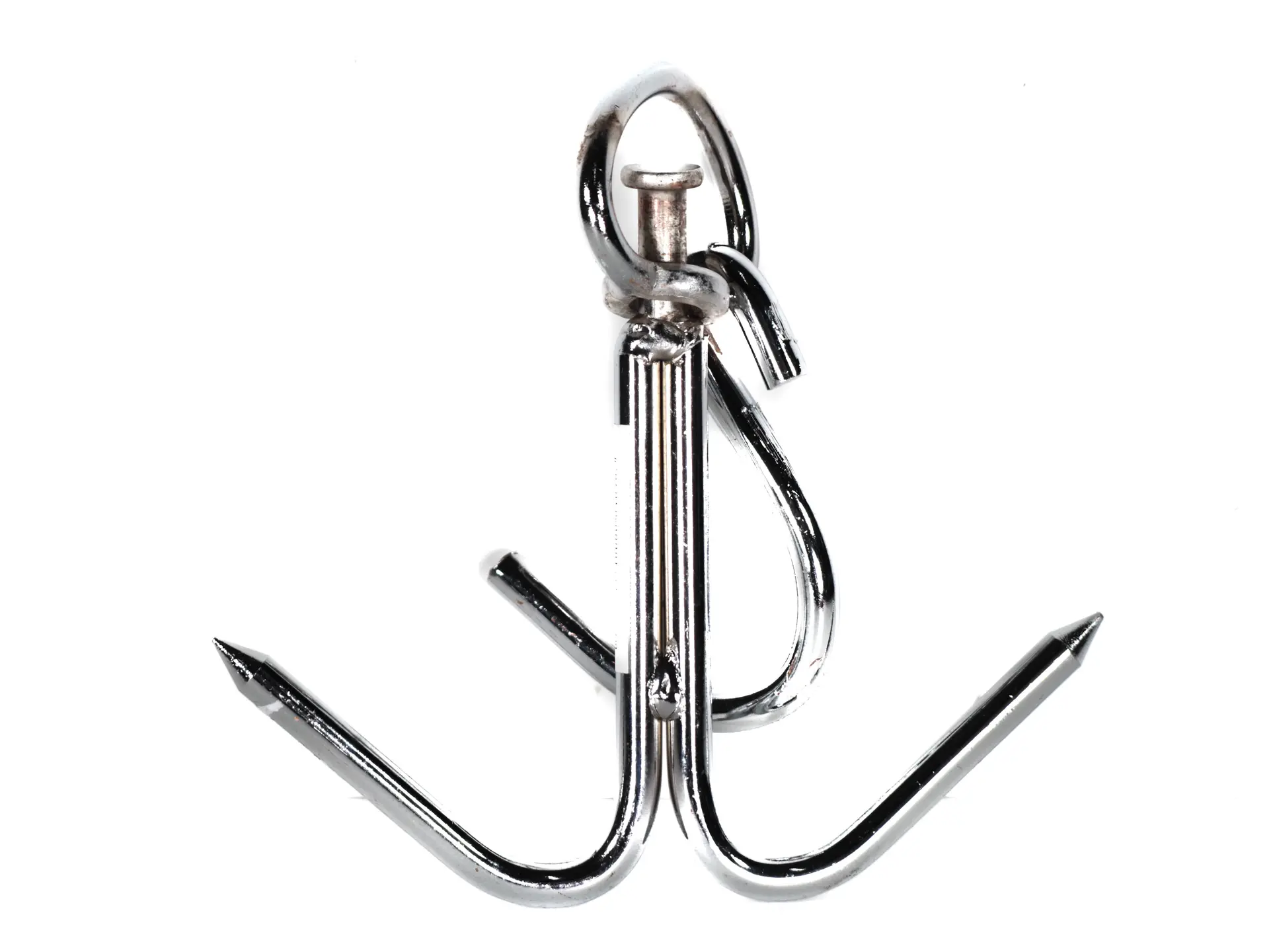 Feronerie si Accesorii - Carlig Dublu din Inox 8mm pentru Afumatoare