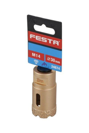 Accesorii Scule Electrice - Carota diamantata 30 mm prindere M14 -Festa