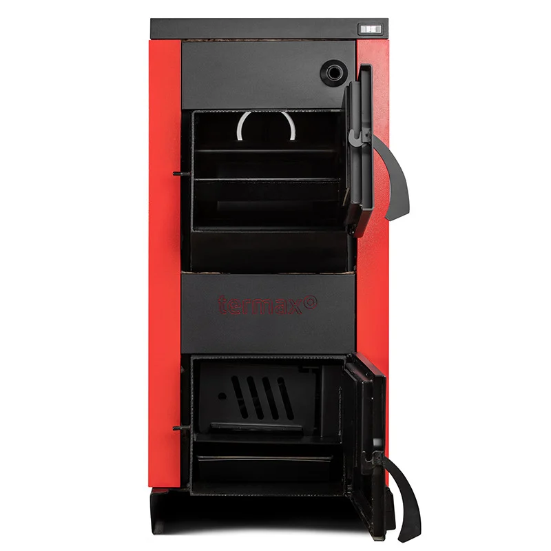 Centrala/Cazan pe lemn Termax 40 kW, cu ardere standard, volum manta apa 120 litri [2]