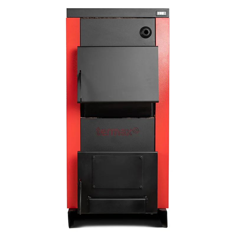 Centrala/Cazan pe lemn Termax 40 kW, cu ardere standard, volum manta apa 120 litri [1]