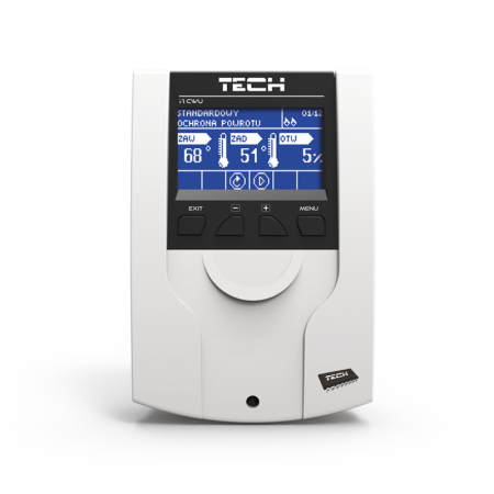 Controlere Instalatii - Controler Tech EU-i-1 ACM pentru controlului unei vane de amestec cu trei sau patru căi