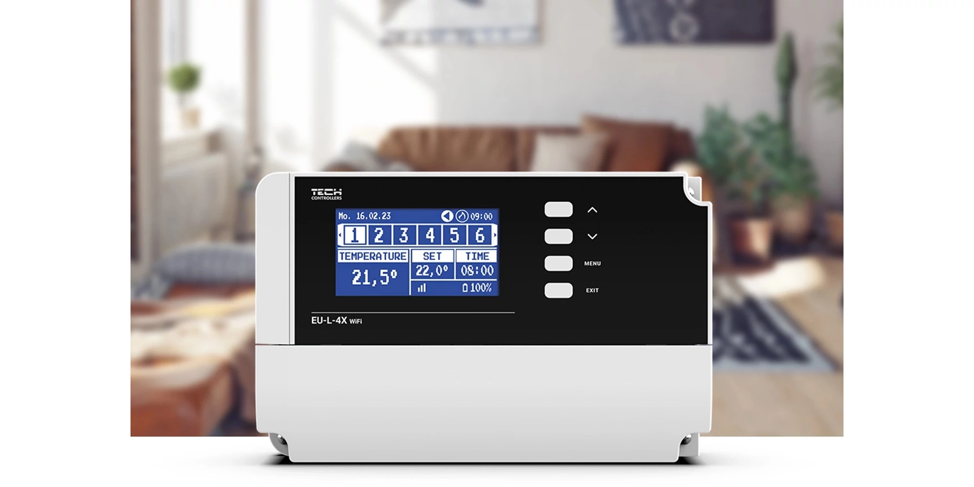 Controler universal pentru încălzire, 8 zone cu Wifi Incorporat [1]