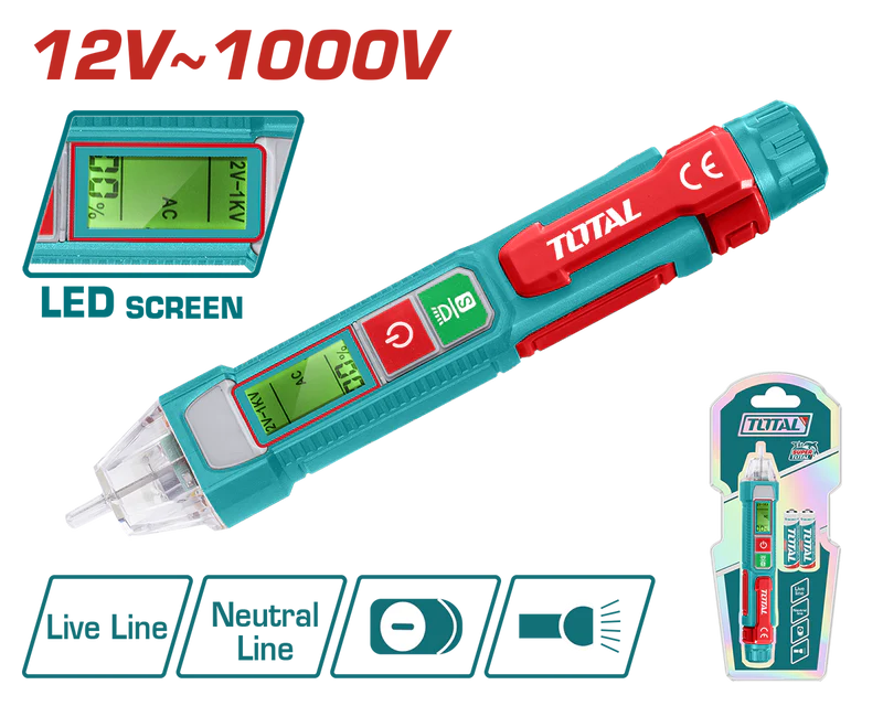Detector voltaj 12V–1000V AC [1]