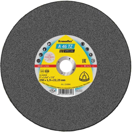 Accesorii Scule Electrice - DISC DEBITARE  KLINGSPOR A46 TZ Special – 230 x 1.9