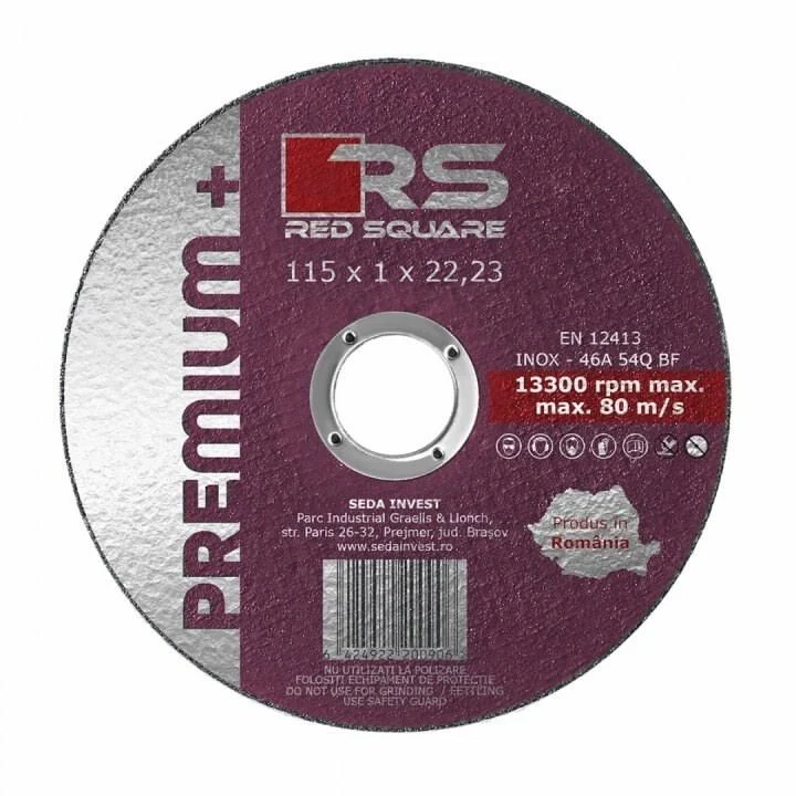 Scule si Unelte - Disc debitare Red Square Premium Plus 115*1