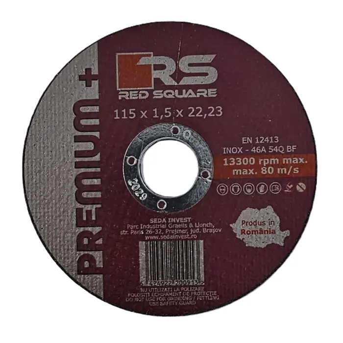 Scule si Unelte - Disc debitare Red Square Premium Plus 115*1.5