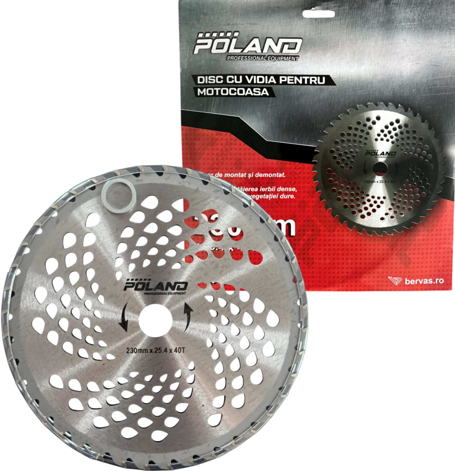 Scule de Mana - Disc Motocoasa cu Widia 255mm x 25.4 x 40T