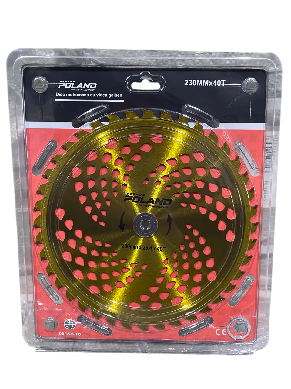 Scule si Unelte - Disc Motocoasa cu Widia Galben