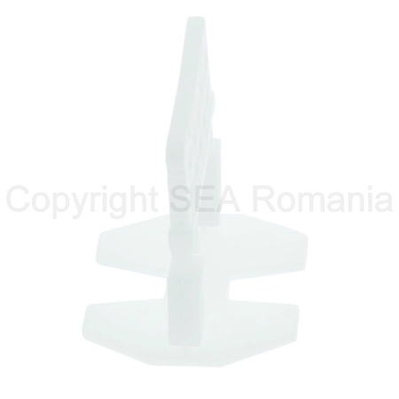 Distantier plastic CLIPS pentru gresie 1,0 mm - 100 buc/Punga Plastic [1]