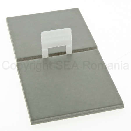 Distantier plastic CLIPS pentru gresie 1,0 mm - 100 buc/Punga Plastic [2]