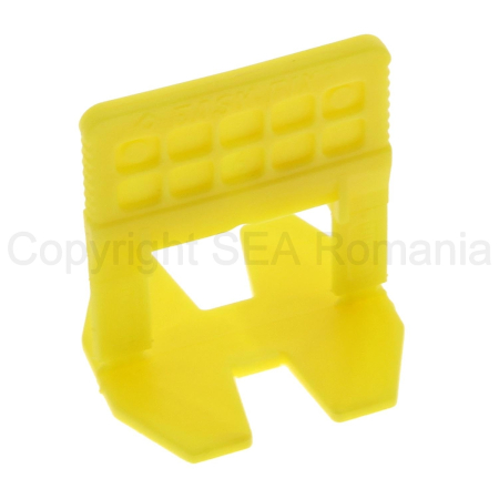 Accesorii si Decoratiuni - Distantier plastic CLIPS pentru gresie 1,5 mm - 100 buc/Punga Plastic
