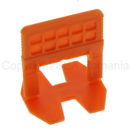 Accesorii si Decoratiuni - Distantier plastic CLIPS pentru gresie 2,0 mm - 100 buc/Punga Plastic