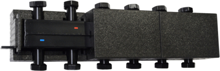 Distribuitoare si Buteli de Egalizare - Distribuitor 6 circuite pt grupuri de pompare DN25 izolat - 1 intrare + 5 iesiri