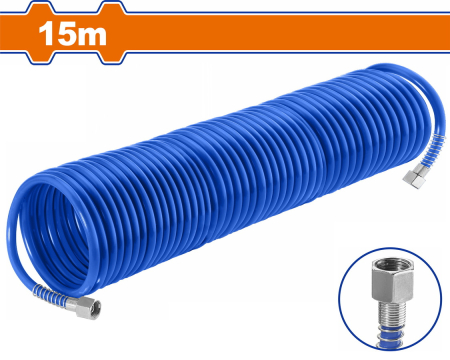 Furtun pentru aer comprimat Wadfow, lungime 15m, diametru interior 5mm, exterior 8mm [1]