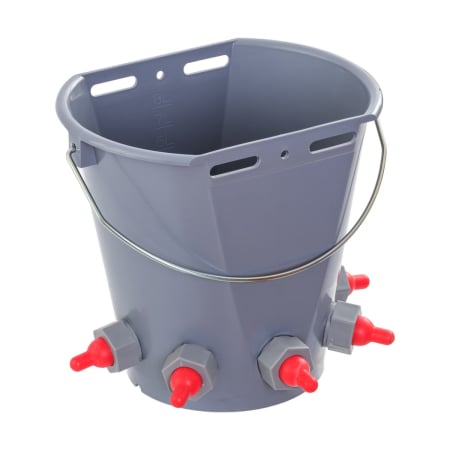 Uz Gospodaresc - Găleată de alăptare pentru miei și iezi. 5 tetine, 8 litri