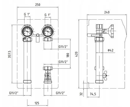 GRUP DE POMPARE DIRECTĂ PERFEXIM CU POMPĂ DN25 [2]
