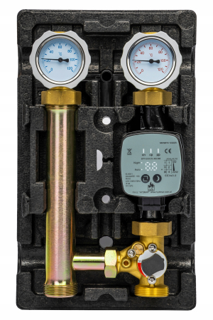 GRUP DE POMPARE DN25 CU VANA CU 3 CĂI PENTRU SERVOMOTOR CU POMPA PHA 25/6 - fara motor [3]