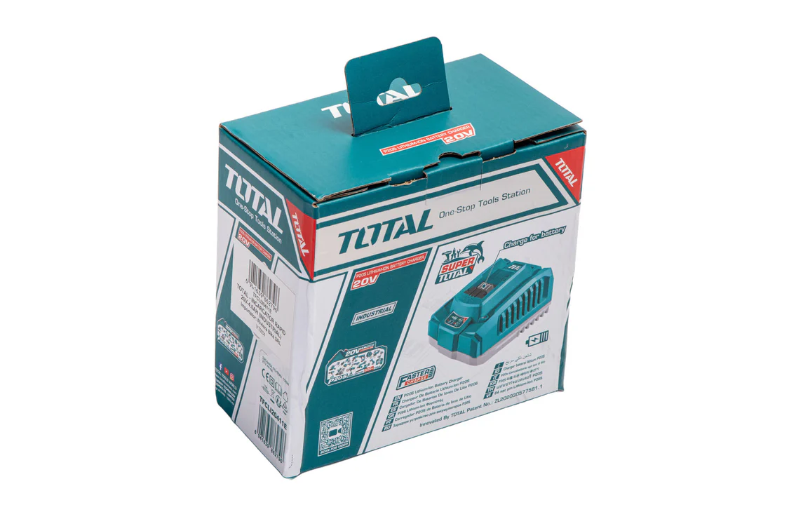Incarcator rapid TOTAL 20V-4.0AH INDUSTRIAL [3]