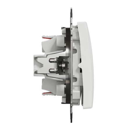 Intrerupator dublu cap scara, alb Sedna Design [2]