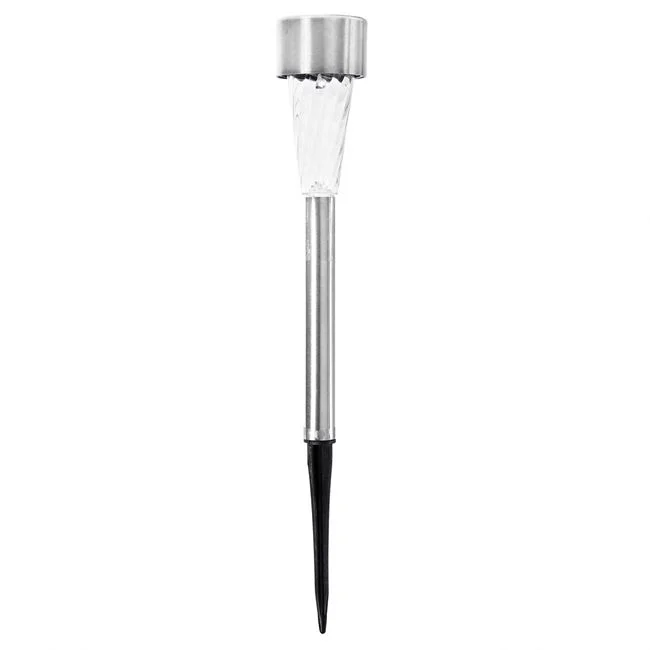 Casa si Gradina - Lampa Solara Argintie 31cm