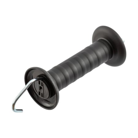 Garduri Electrice - Mâner pentru poartă gard electric, cu cârlig și arc.